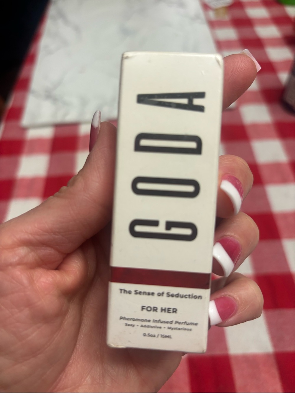 GODA pheromone infused oil for her